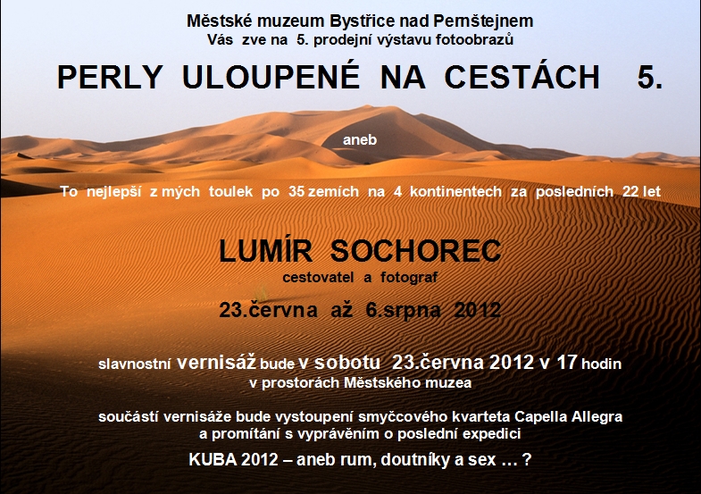 Výstava Lumíra Sochorce